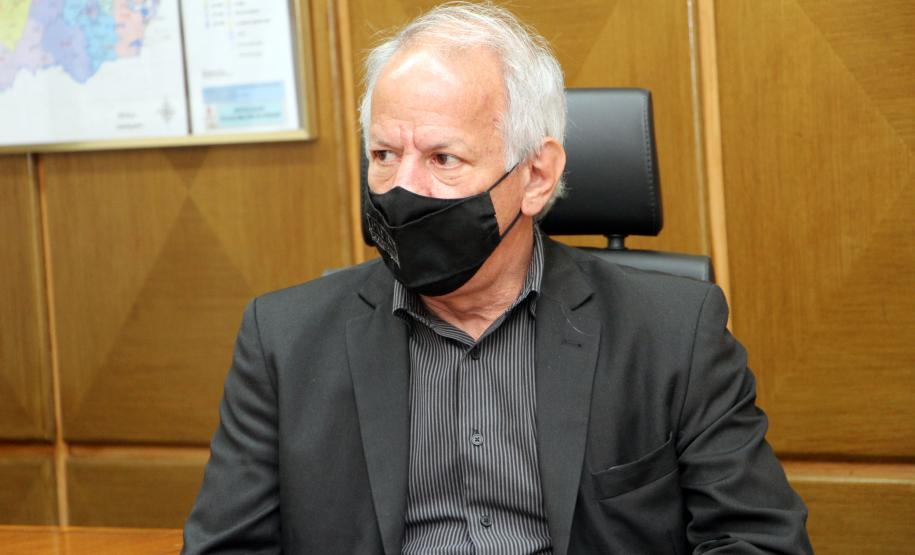 Comandante-Geral da PMPR recebe visita de cortesia do Presidente da Paraná Previdência em Curitiba