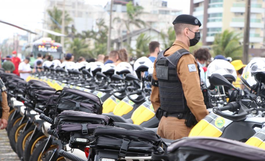 Polícia Militar inicia os trabalhos do Verão Paraná 2021/2022 na Costa Leste