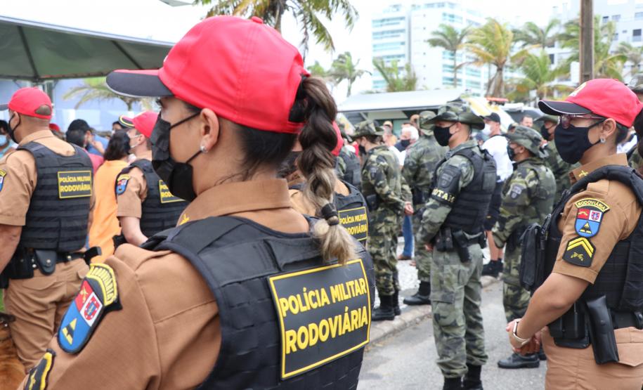 Polícia Militar inicia os trabalhos do Verão Paraná 2021/2022 na Costa Leste