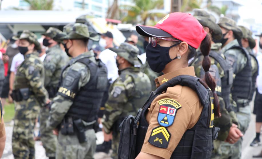 Polícia Militar inicia os trabalhos do Verão Paraná 2021/2022 na Costa Leste