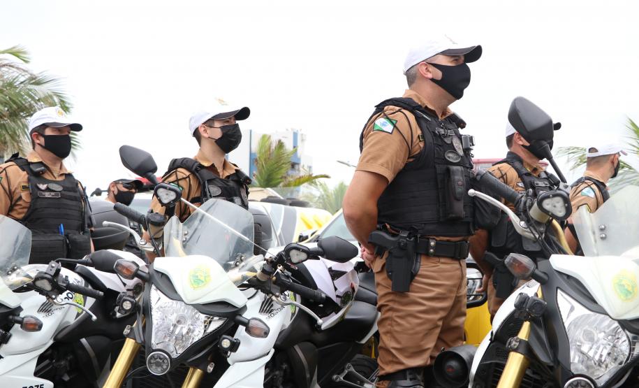 Polícia Militar inicia os trabalhos do Verão Paraná 2021/2022 na Costa Leste