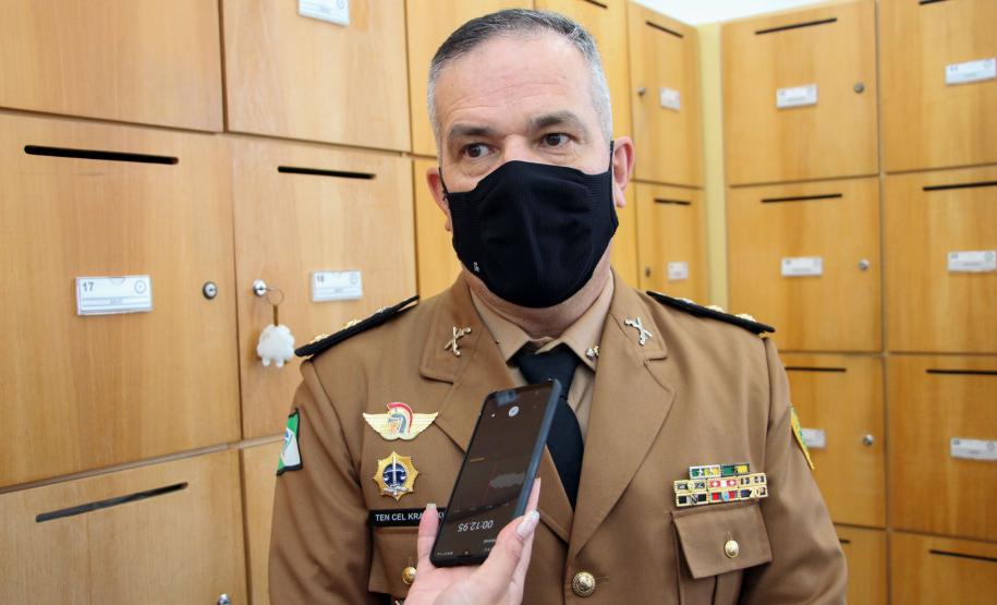 Solenidade marca a troca de comando do 12⁰ Batalhão da PM em Curitiba