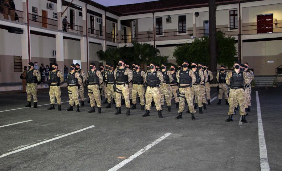 Formatura marca a conclusão do 17º Curso de Operações Especiais da Polícia Militar do Paraná em Curitiba