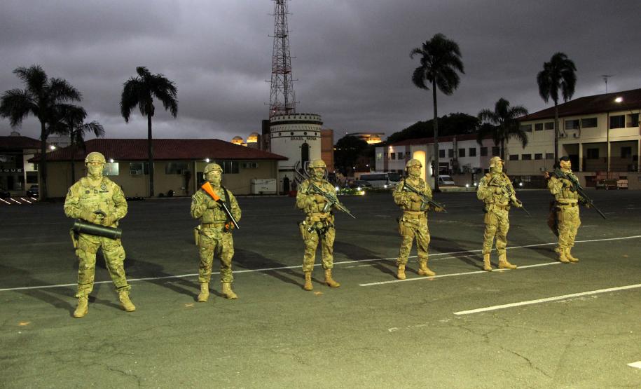 Formatura marca a conclusão do 17º Curso de Operações Especiais da Polícia Militar do Paraná em Curitiba
