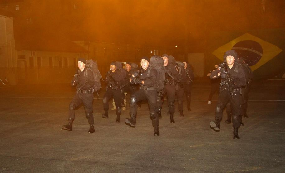 Formatura marca a conclusão do 17º Curso de Operações Especiais da Polícia Militar do Paraná em Curitiba