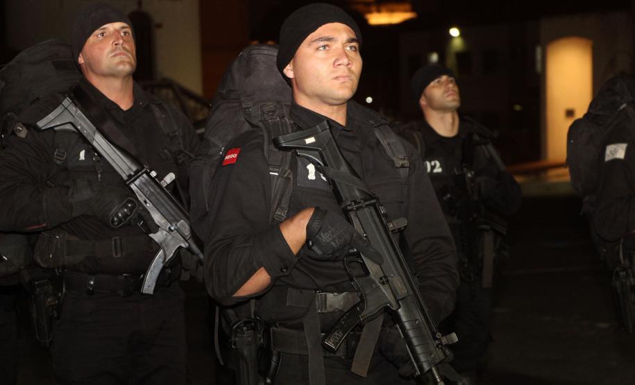 Formatura marca a conclusão do 17º Curso de Operações Especiais da Polícia Militar do Paraná em Curitiba