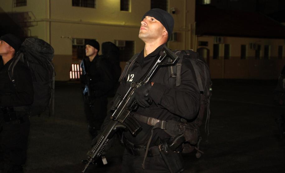 Formatura marca a conclusão do 17º Curso de Operações Especiais da Polícia Militar do Paraná em Curitiba