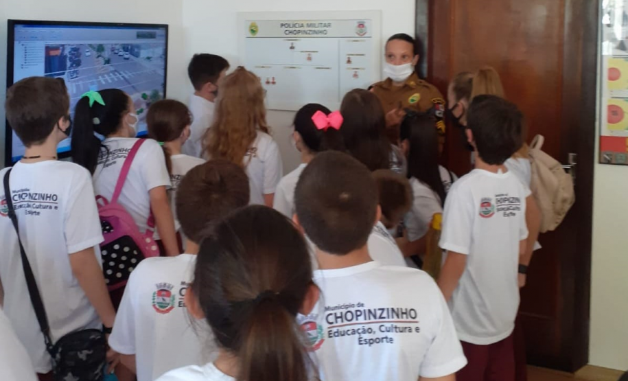 Em Chopinzinho (PR), PM promove Café com a Polícia Militar para alunos da cidade