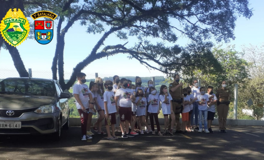 Em Chopinzinho (PR), PM promove Café com a Polícia Militar para alunos da cidade