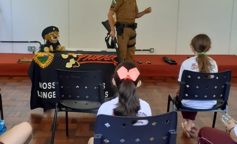 Em Chopinzinho (PR), PM promove Café com a Polícia Militar para alunos da cidade