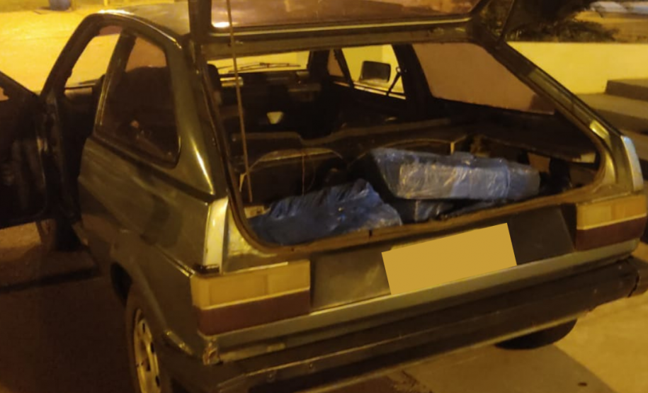 Quase 70 quilos de maconha e cigarros eletrônicos são apreendidos pelo BPRv no Interior do estado