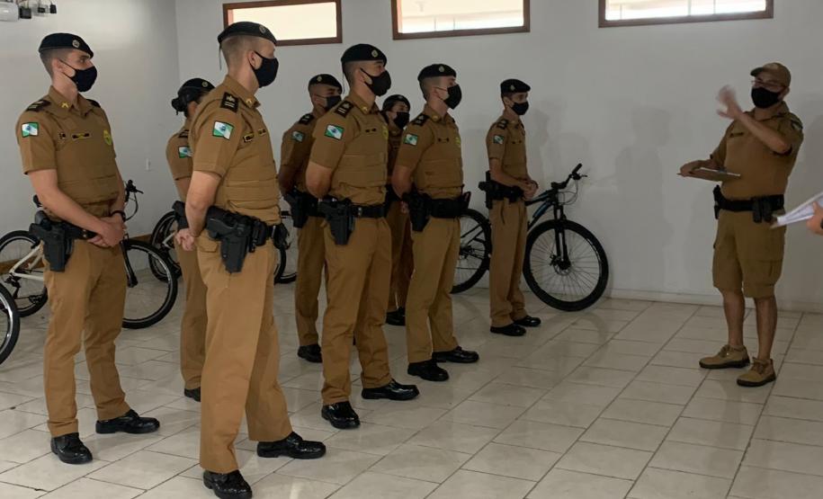 Futuros oficiais da PM fazem estágio operacional no Litoral