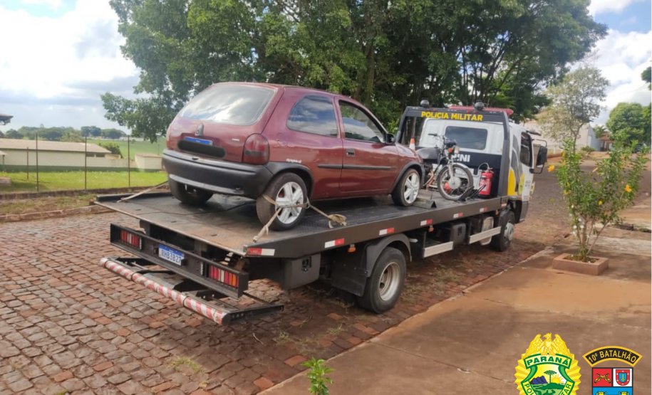 No Norte do estado, PM prende três homens logo após roubarem uma lotérica