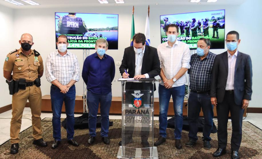 Estado libera construção do novo Batalhão de Polícia de Fronteira de Marechal Cândido Rondon