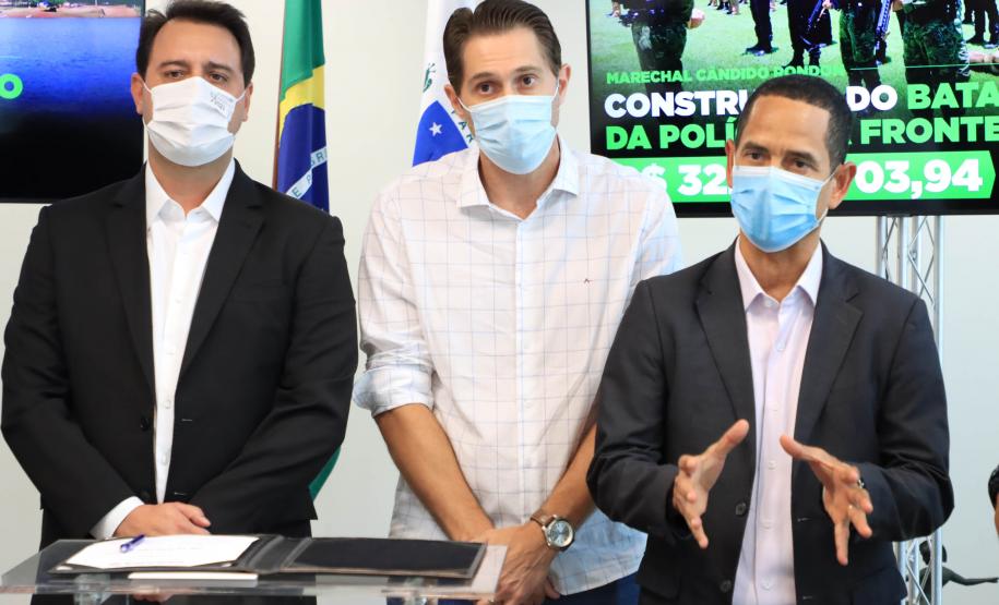 Estado libera construção do novo Batalhão de Polícia de Fronteira de Marechal Cândido Rondon