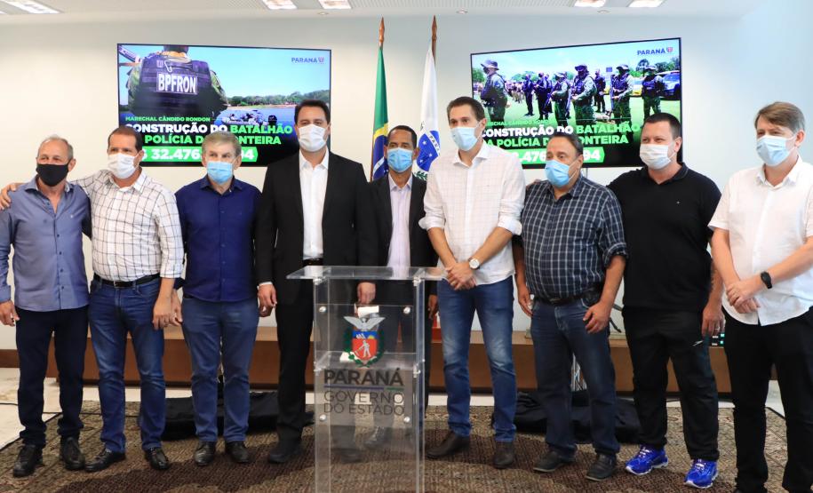 Estado libera construção do novo Batalhão de Polícia de Fronteira de Marechal Cândido Rondon