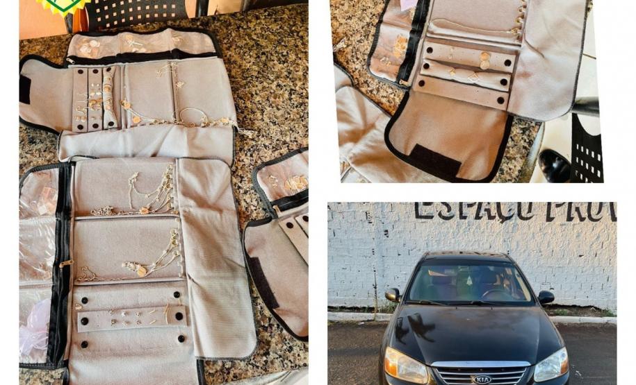 PM encaminha cinco pessoas e apreende uma motocicleta e objetos furtados no Noroeste do estado