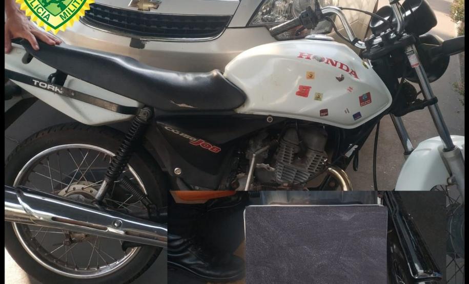 PM encaminha cinco pessoas e apreende uma motocicleta e objetos furtados no Noroeste do estado