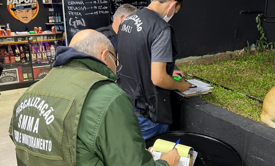 AIFU fecha dois pontos comerciais durante operação na Capital