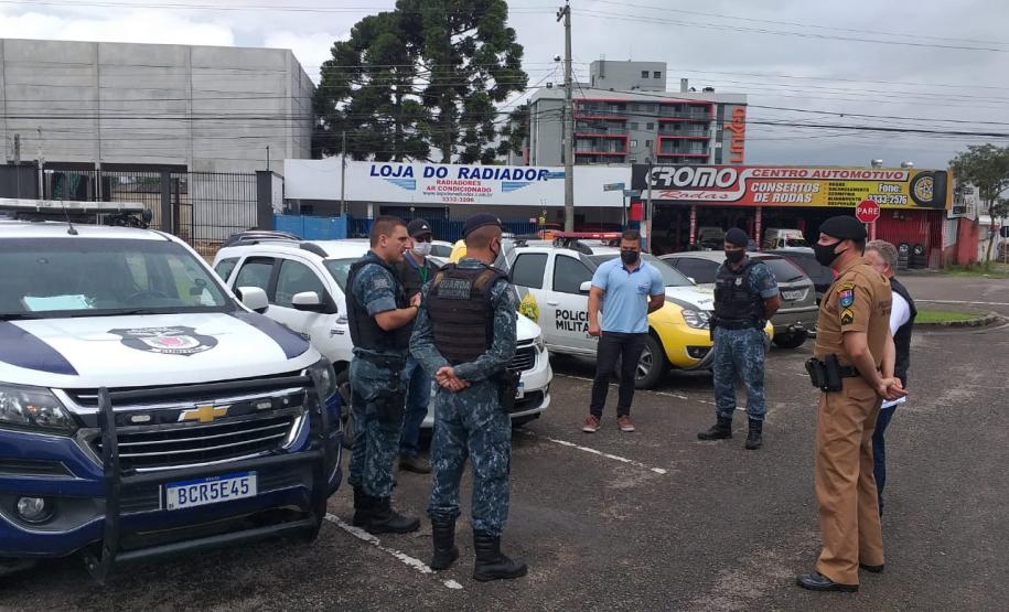 AIFU fiscaliza 18 estabelecimentos comerciais e apreende máquinas de jogos de azar em Curitiba