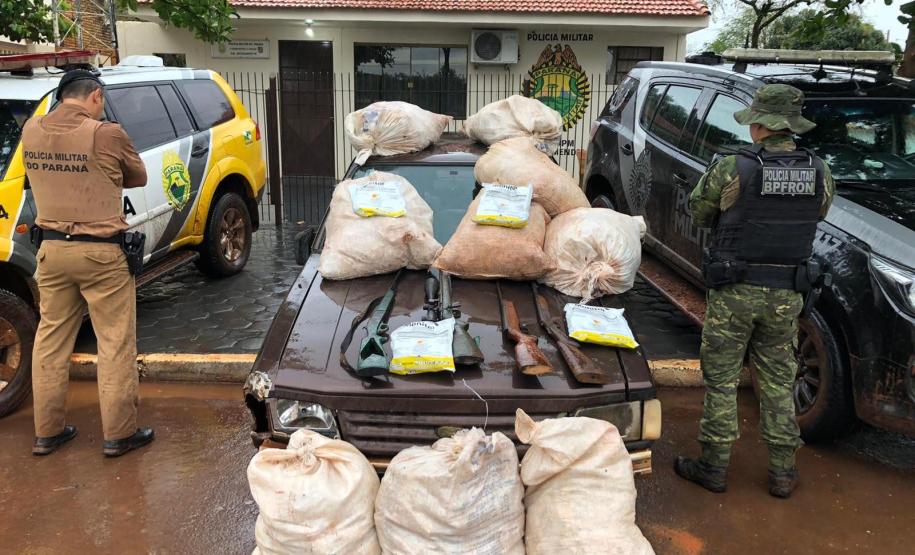 BPFron quadruplica apreensões de contrabando e tira de circulação 41 toneladas de drogas