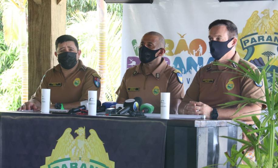 PM completa um mês de Verão Paraná com redução de 91,6% nos roubos e mais de 34 mil pulseirinhas de identificação entregues, no Litoral