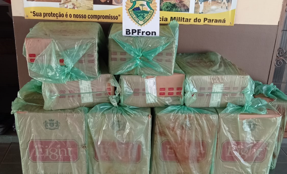BPFRON apreende mais de 300 quilos de maconha e produtos contrabandeados no Oeste do estado