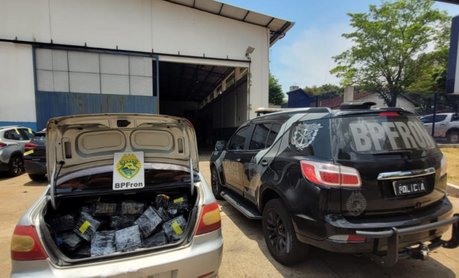 BPFRON apreende mais de 300 quilos de maconha e produtos contrabandeados no Oeste do estado