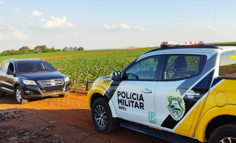 BPRv apreende carro carregado com 300 litros de herbicida no Oeste do estado