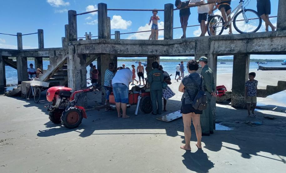 BPMOA atende vítima com hipoglicemia na Ilha de Superagui