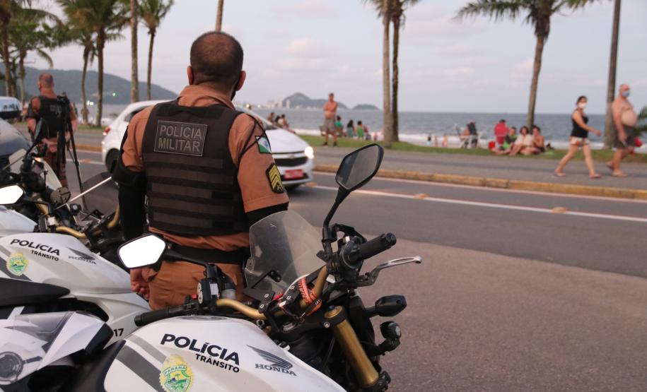 PM aborda mais de 3 mil pessoas e encaminha mais de 100 nos primeiros dias de Carnaval, no Litoral