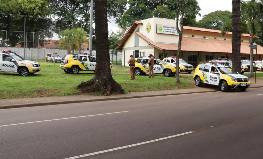 Operação da PM reforça policiamento em alguns bairros de Curitiba