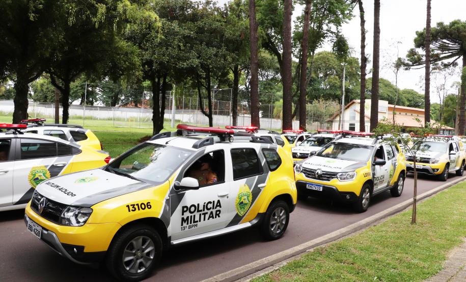 Operação da PM reforça policiamento em alguns bairros de Curitiba