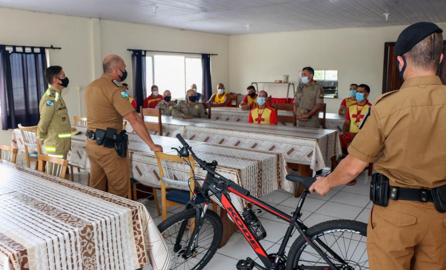 Entrega Bicicleta Matinhos