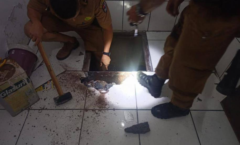 Policiais militares da ROTAM de Paranaguá localizam depósito com pasta base de cocaína estimada em R$ 150 milhões