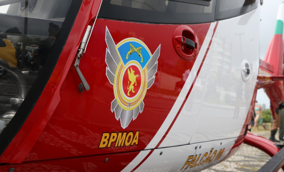 No Litoral, suporte aéreo salva 79 vidas em quase dois meses do Verão Paraná