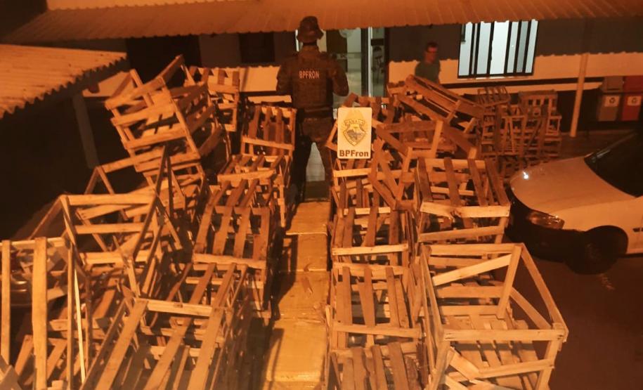 BPFron intercepta cargas de maconha e cigarro e causa prejuízo de quase R$ 5 milhões ao crime