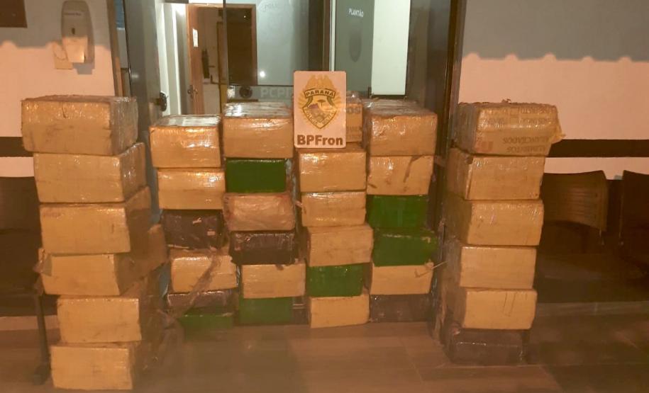 BPFron intercepta cargas de maconha e cigarro e causa prejuízo de quase R$ 5 milhões ao crime