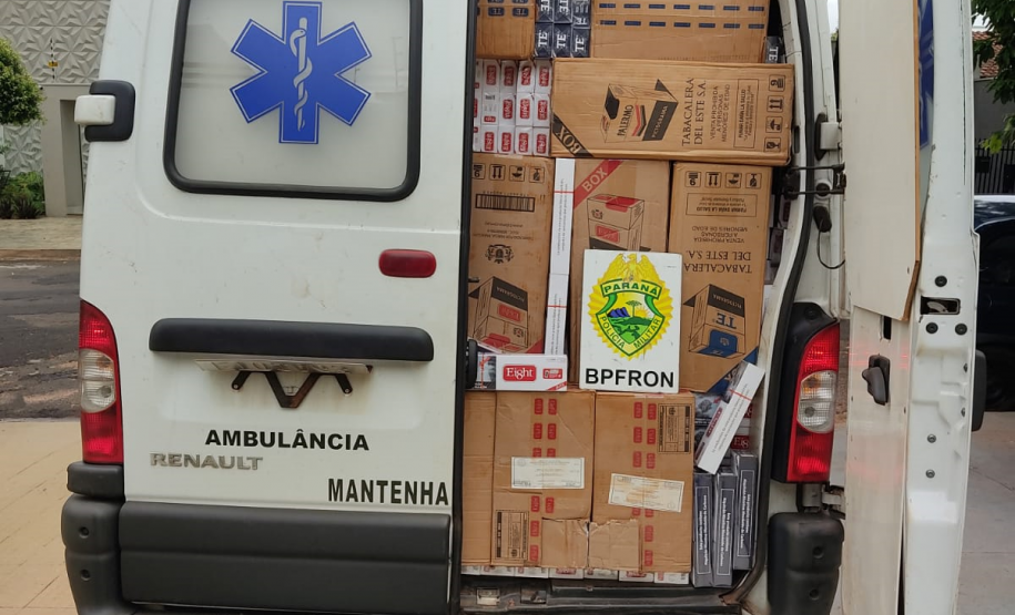 BPFRON apreende mais de 85 mil pacotes de cigarros o Noroeste do estado