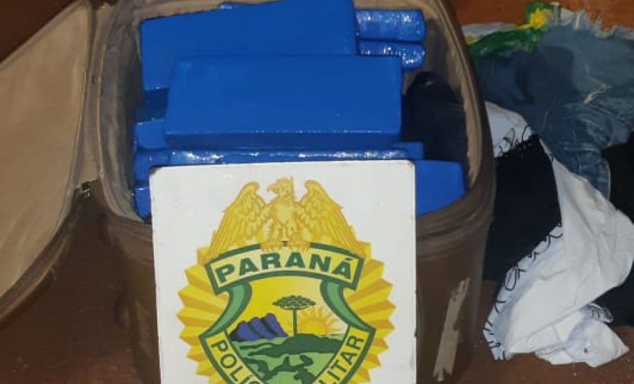 BPFRON apreende quase 50 quilos de maconha e recupera 32 toneladas de soja no Oeste do estado