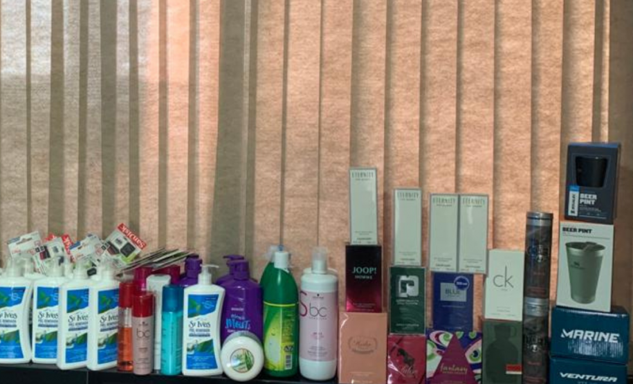 BPRv apreende 53 pneus e diversos produtos contrabandeados no interior do estado