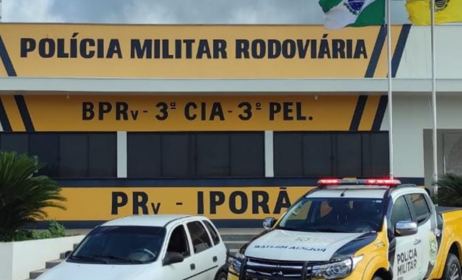 BPRv apreende 53 pneus e diversos produtos contrabandeados no interior do estado