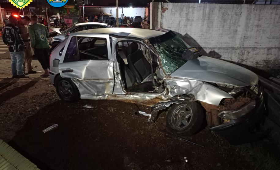 PM prende homem após acidente na cidade de Pato Branco (PR); uma mulher morreu