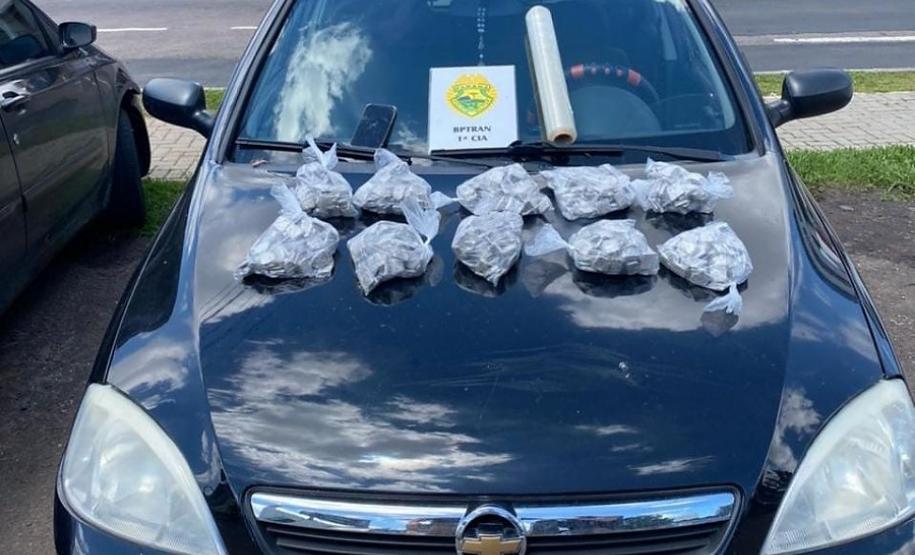 BPTran reforça ações ostensivas e apreensões de drogas aumentam em Curitiba