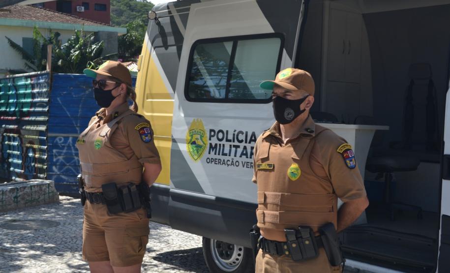 PM orienta sobre cuidados com a casa de praia e atitudes de prevenção na areia durante o Carnaval
