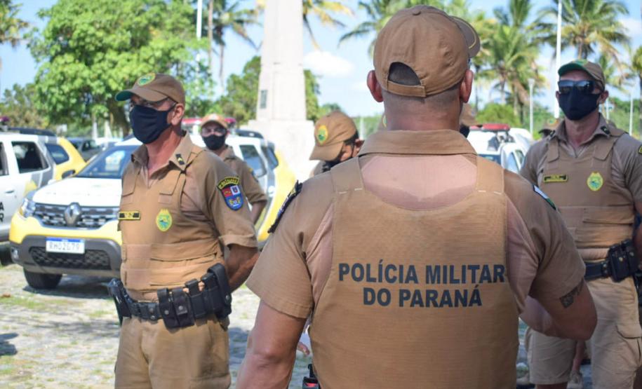 Com apoio de helicóptero e 50 viaturas, PM desencadeia megaoperação no Litoral