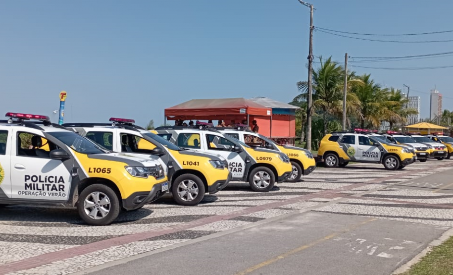 Com apoio de helicóptero e 50 viaturas, PM desencadeia megaoperação no Litoral