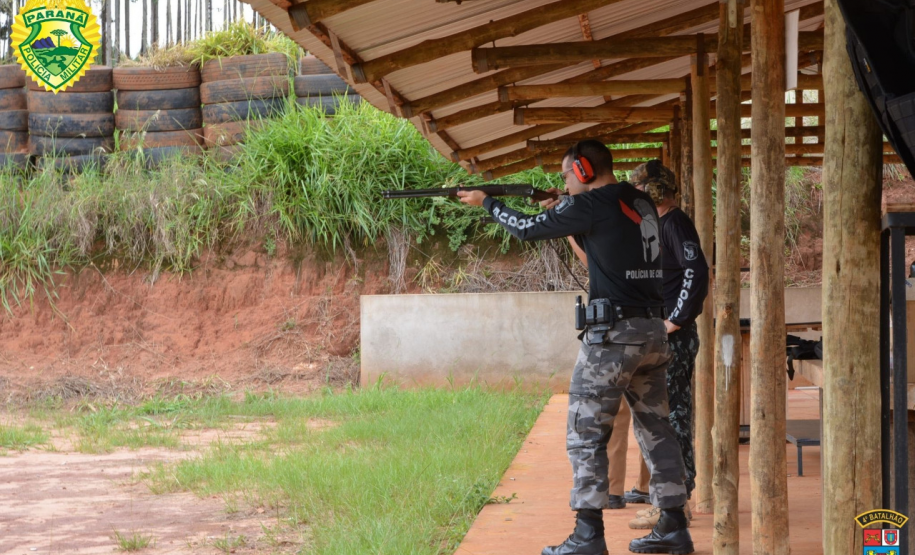 Batalhão da PM de Maringá promove competição de tiro em comemoração aos 55 anos da unidade
