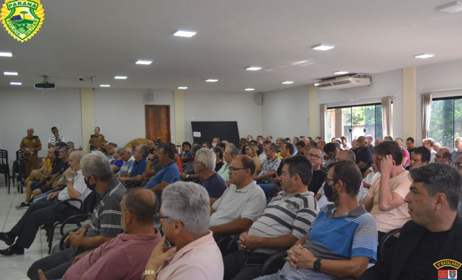Batalhão da PM de Maringá promove café da manhã dos veteranos da unidade