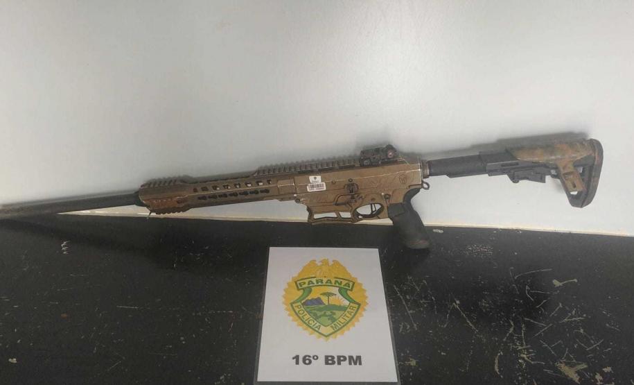 PM localiza mais uma arma de fogo longa durante buscas em Guarapuava